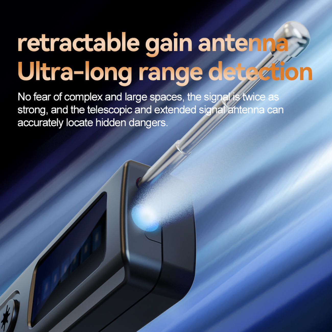Professional Hidden Camera and RF Signal Detector for Home, Office, and Travel