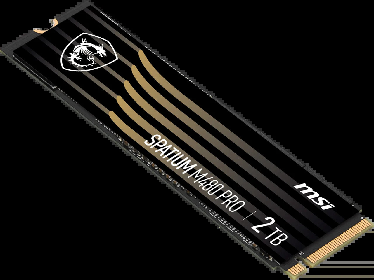SPATIUM M480 PRO 2TB PCIe 4.0 NVMe M.2 Solid State Drive with 2GB Cache and Read/Write Speeds of 7400/7000 MB/s