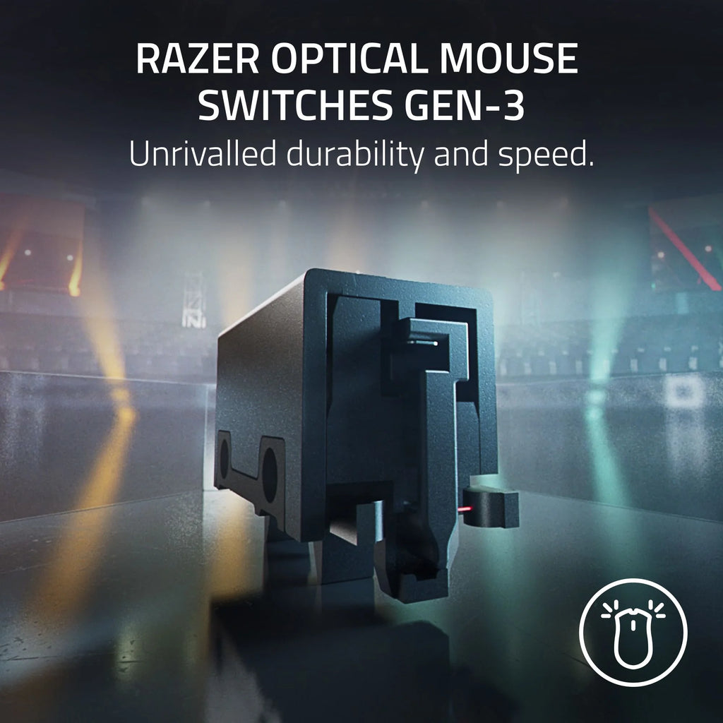 Razer DeathAdder V3 Hyperspeed Wireless Optical Gaming Mouse - Black