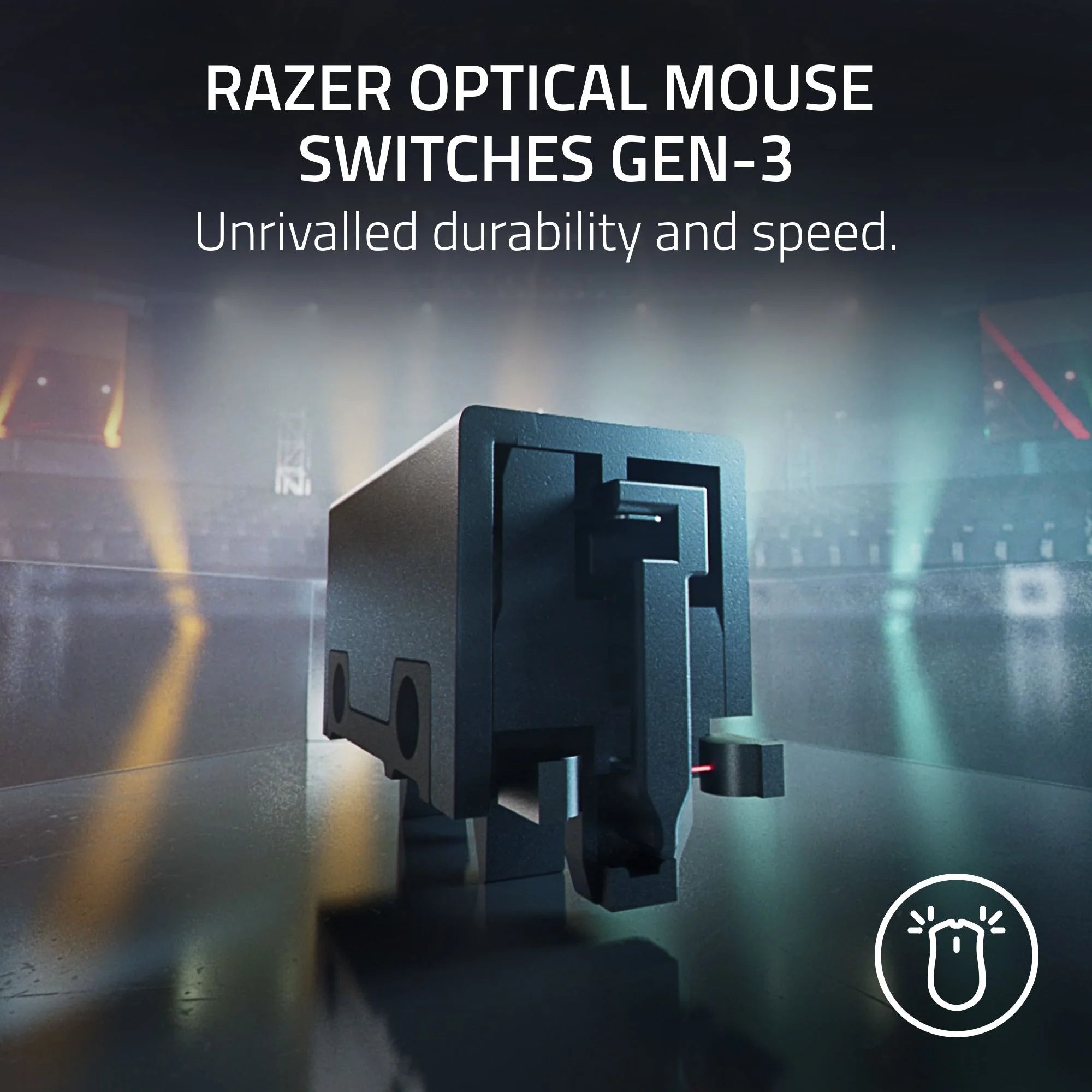 Razer DeathAdder V3 Hyperspeed Wireless Optical Gaming Mouse - Black